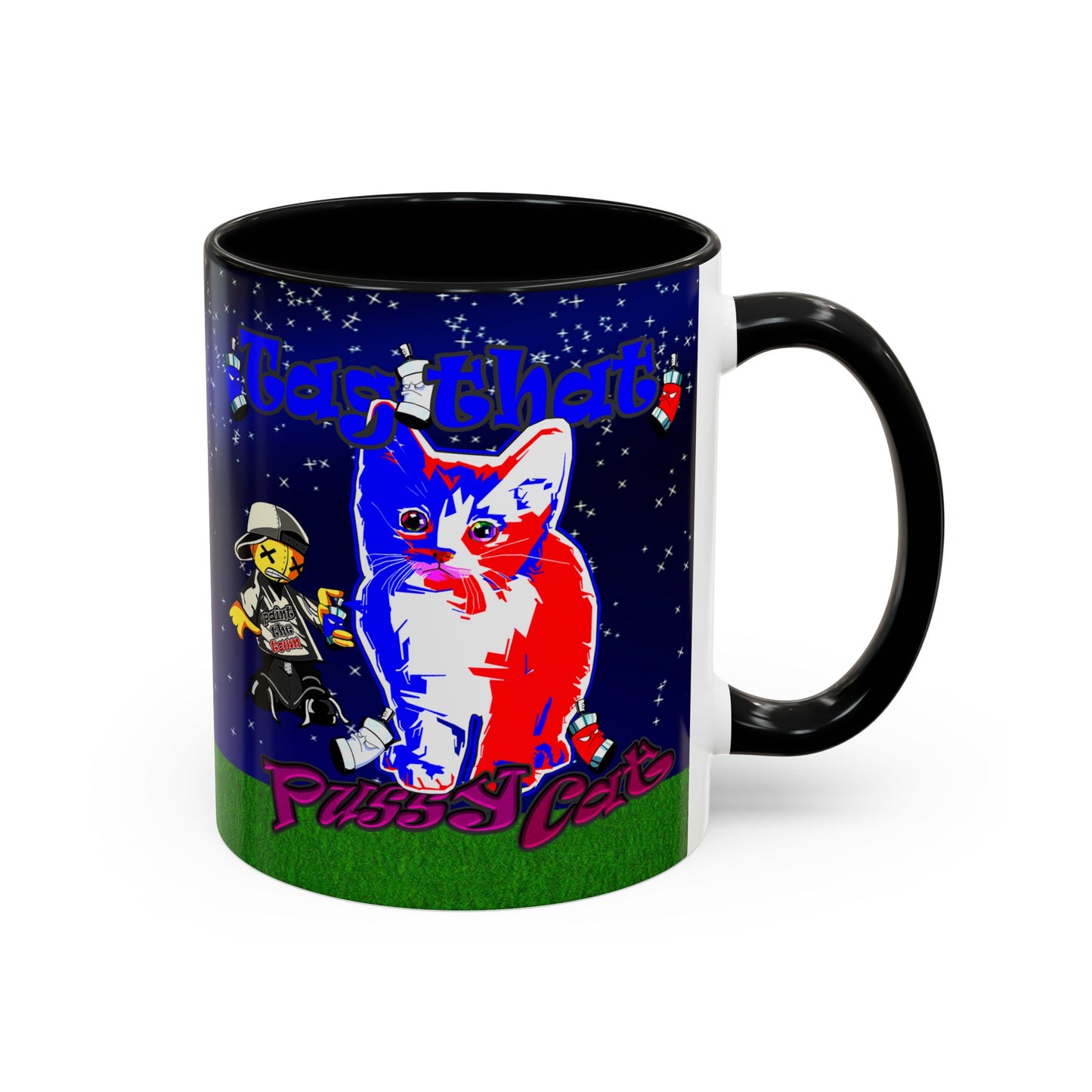 tag that - Accent Mug ('snoops' background)