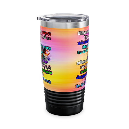 doggystyle - Ringneck Tumbler, 20oz (color blur)