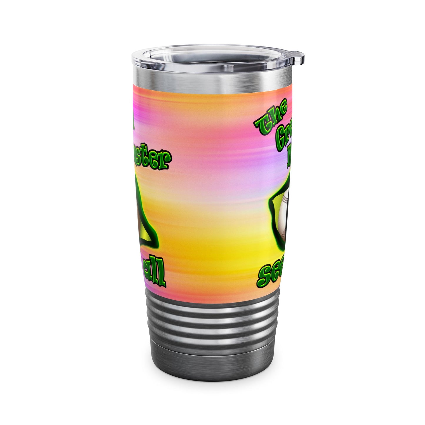 green monster - Ringneck Tumbler, 20oz (color blur)