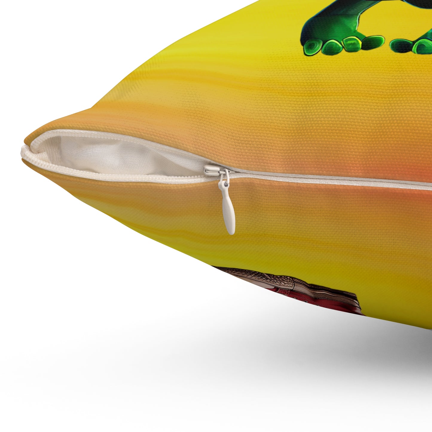 I don't care that your grey - Spun Polyester Square Pillow - (color blur)