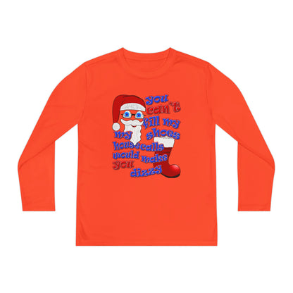 santa's shoes - Youth Long Sleeve Competitor Tee