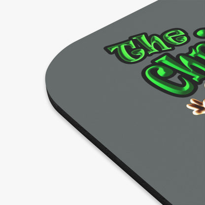 christmas spirits of boston - Mouse Pad (Rectangle) (dark grey)