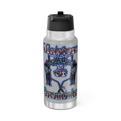 em cee squared - Gator Tumbler, 32oz (light grey)