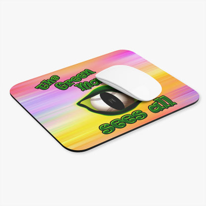 green monster - Mouse Pad (Rectangle) (color blur)