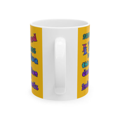 declaration of the independents - White Mug (yellow)