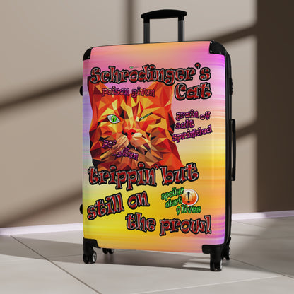 schrodinger's cat - Suitcase (color blur)