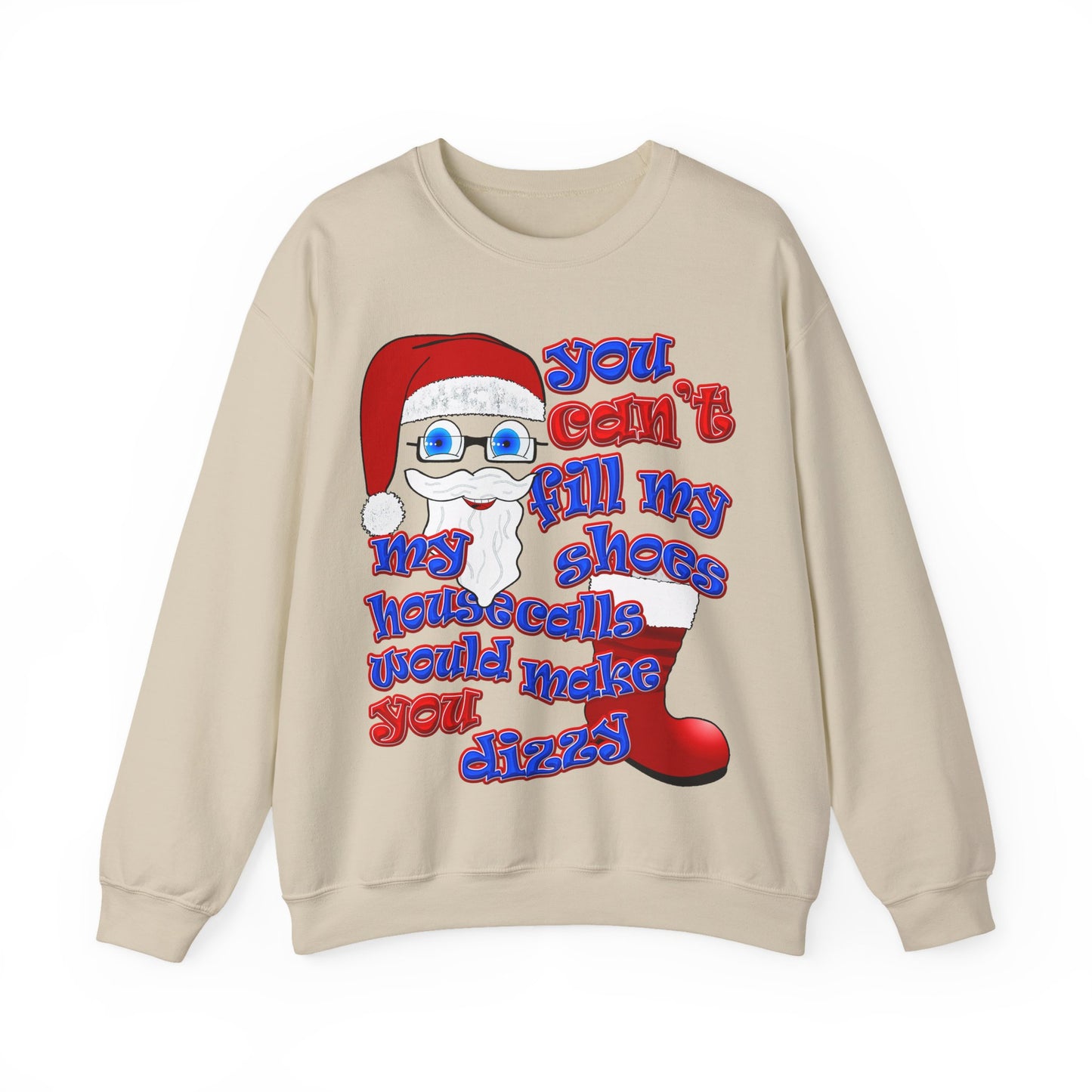santa's shoes - Unisex Heavy Blend™ Crewneck Sweatshirt
