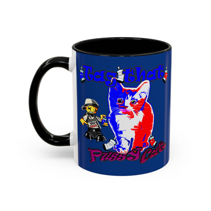 tag that - Accent Mug (dark blue)