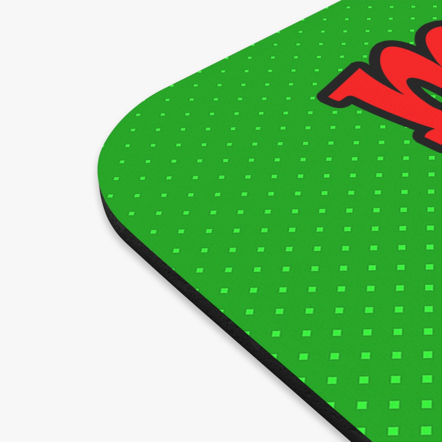 my luck - Mouse Pad (Rectangle) (logo green)