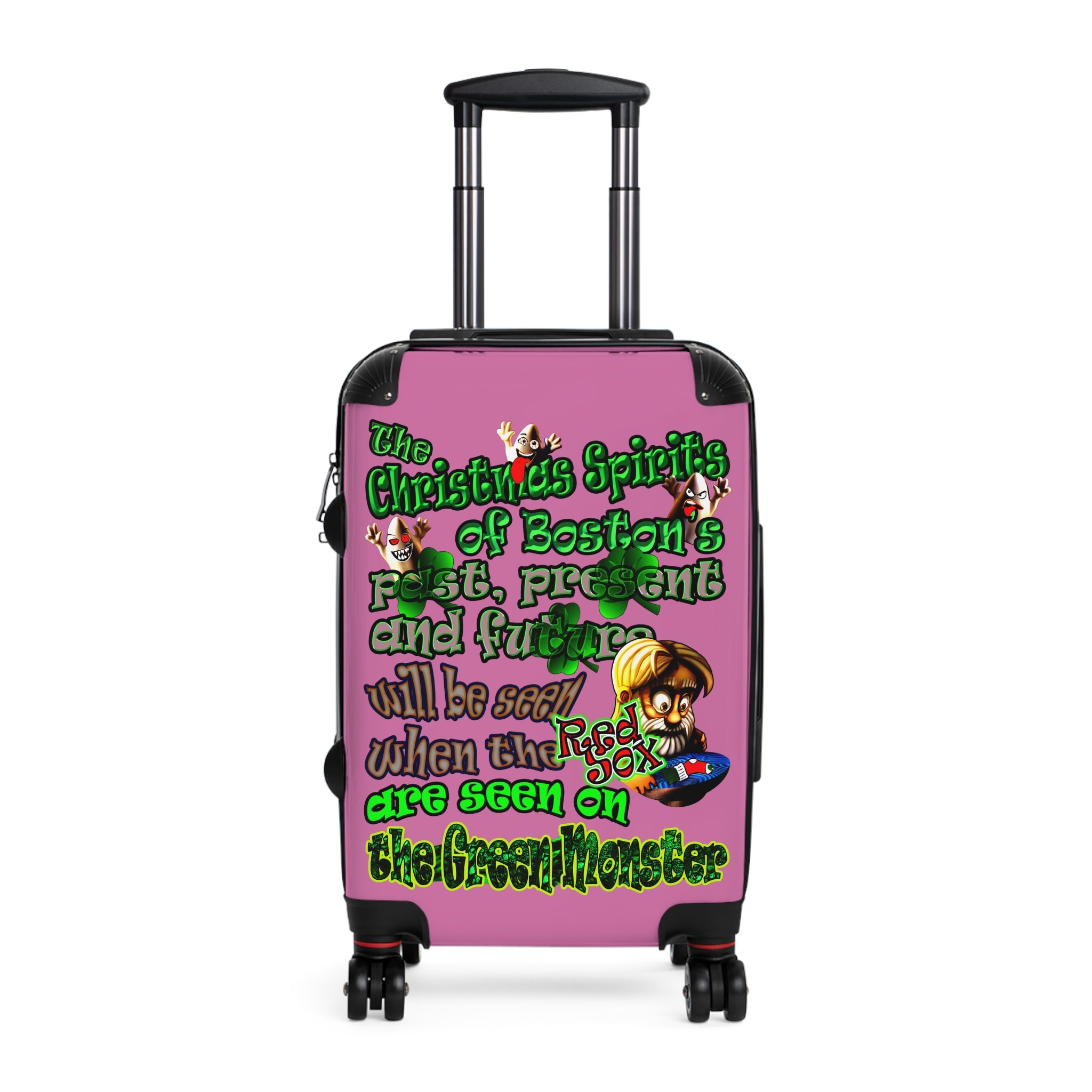christmas spirits of boston - Suitcase (light pink)