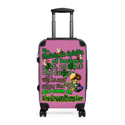 christmas spirits of boston - Suitcase (light pink)