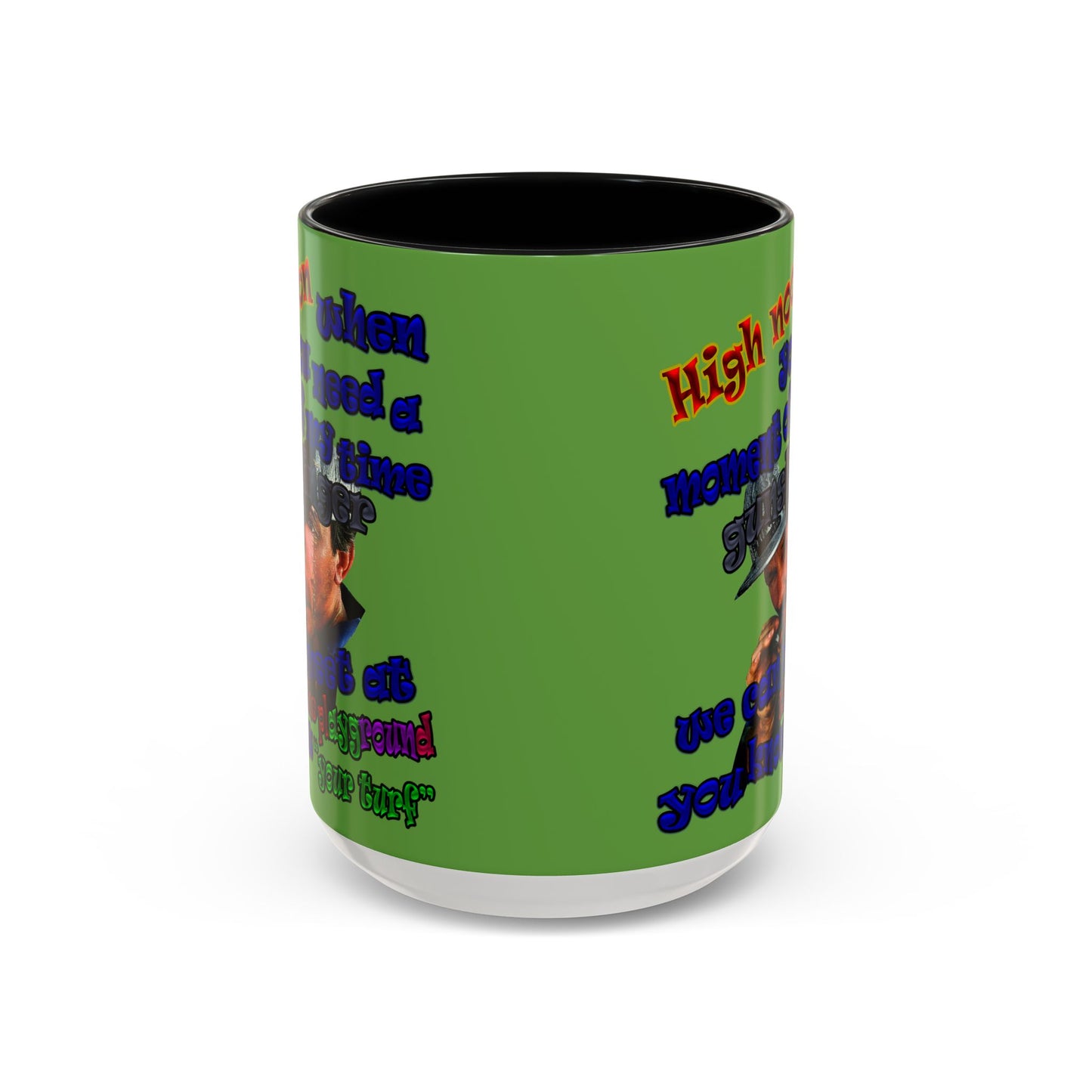 high noon - Accent Mug (green)