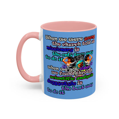 doggystyle - Accent Mug (light blue)