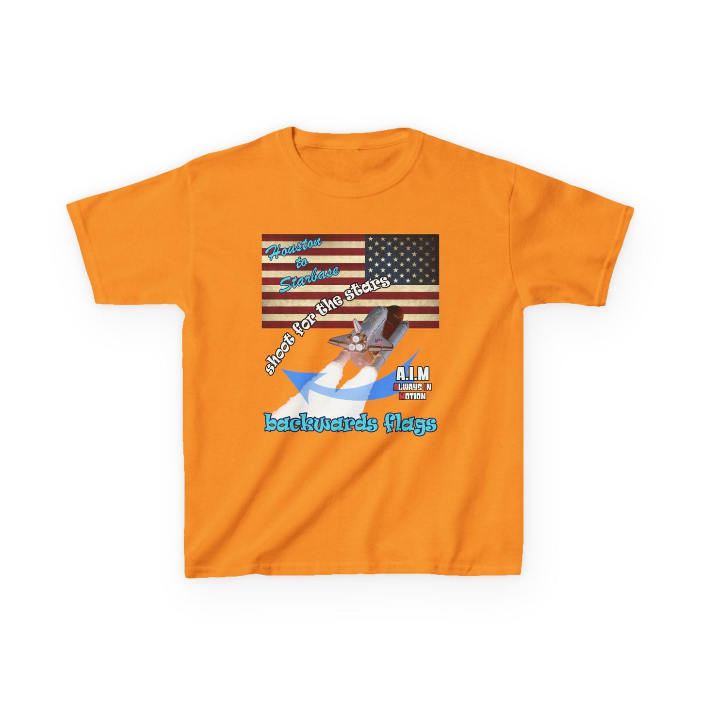 shoot for the stars - Kids Heavy Cotton™ Tee