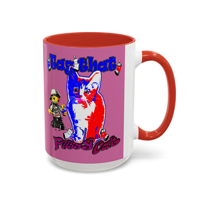tag that - Accent Mug (light pink)