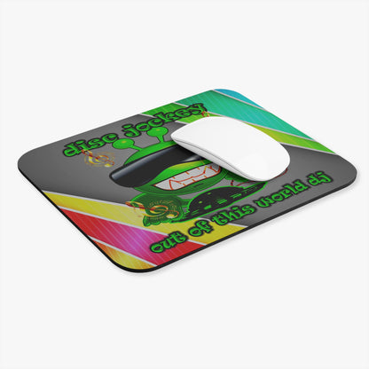disc jockey - Mouse Pad (Rectangle) (rainbow split)