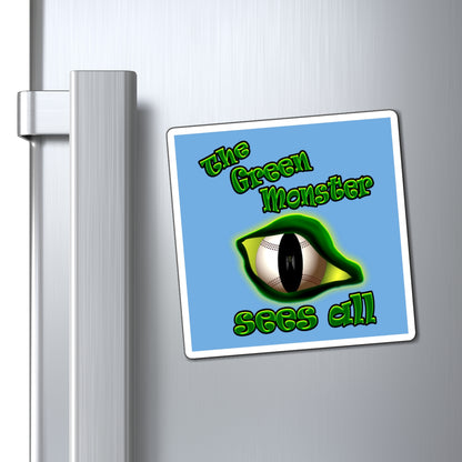 green monster - Magnets - (light blue)