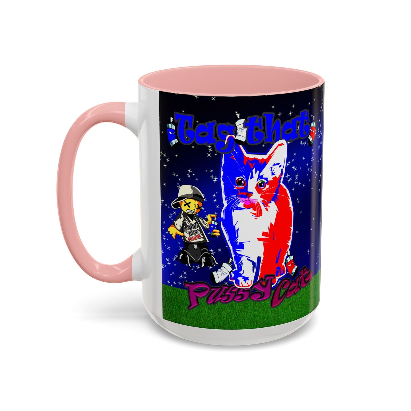 tag that - Accent Mug ('snoops' background)