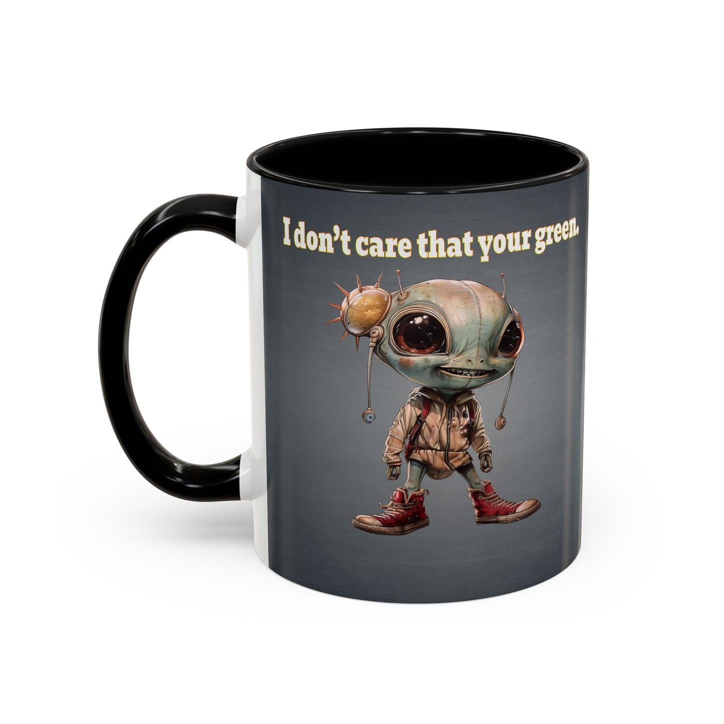 I don't care that your grey - Accent Mug (grey-light grey)
