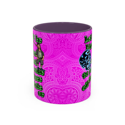 og - Accent Mug (pink swirl)