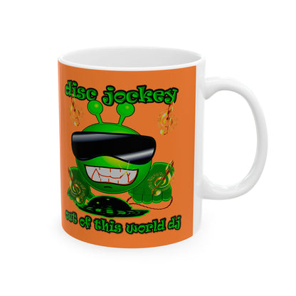 disc jockey - White Mug (crusta)
