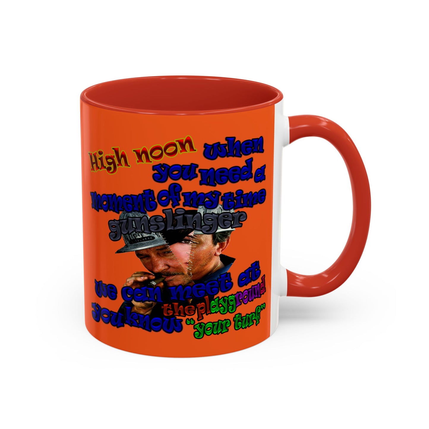 high noon - Accent Mug (orange)