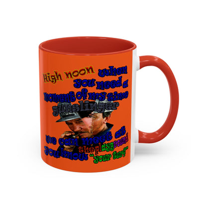 high noon - Accent Mug (orange)