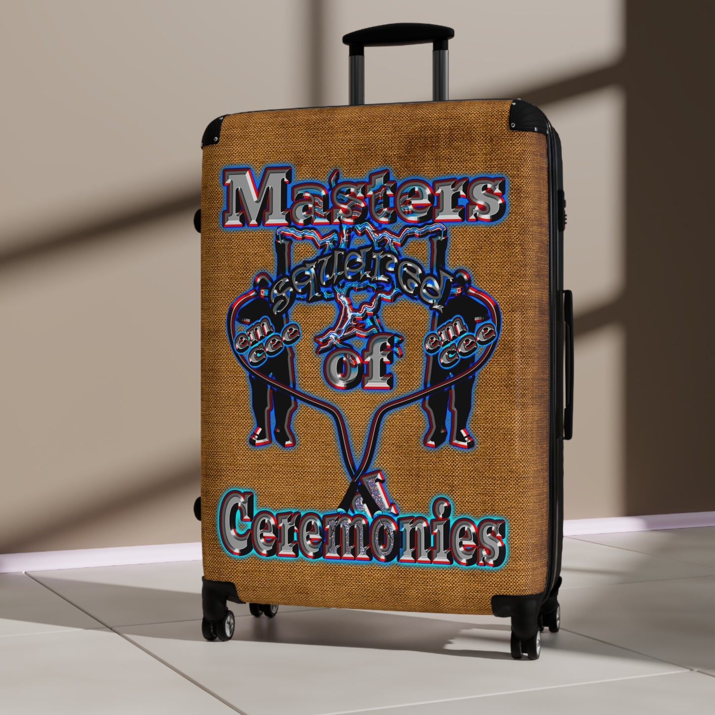em cee squared - Suitcase (brown papyrus)