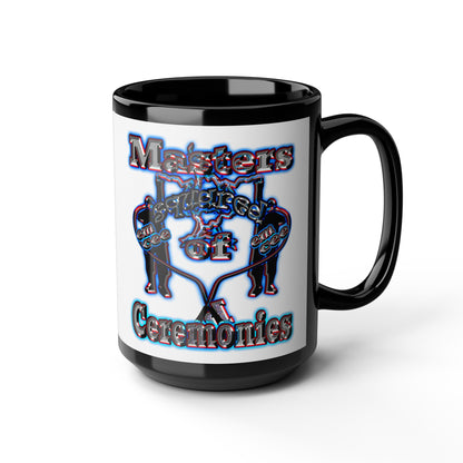 em cee squared - Black Mug (white)