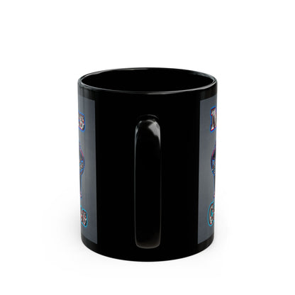 em cee squared - Black Mug (grey-light grey)