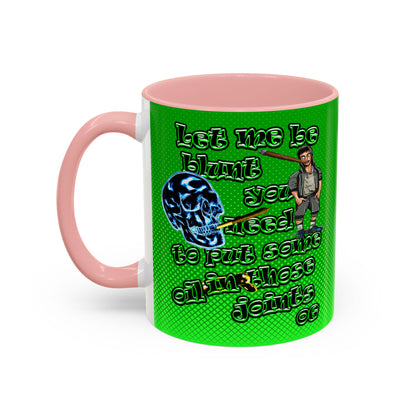 og - Accent Mug (logo green)
