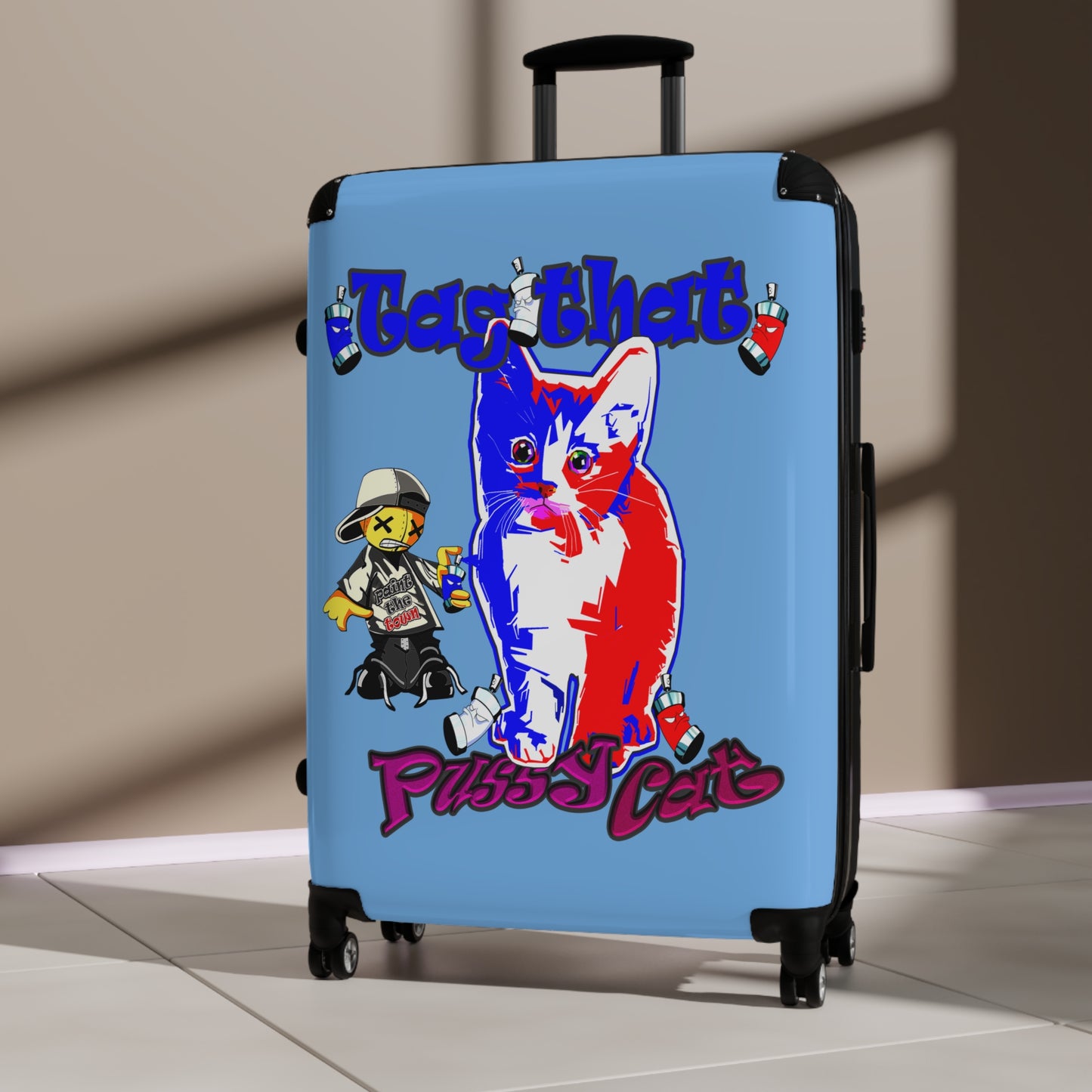 tag that - Suitcase (light blue)