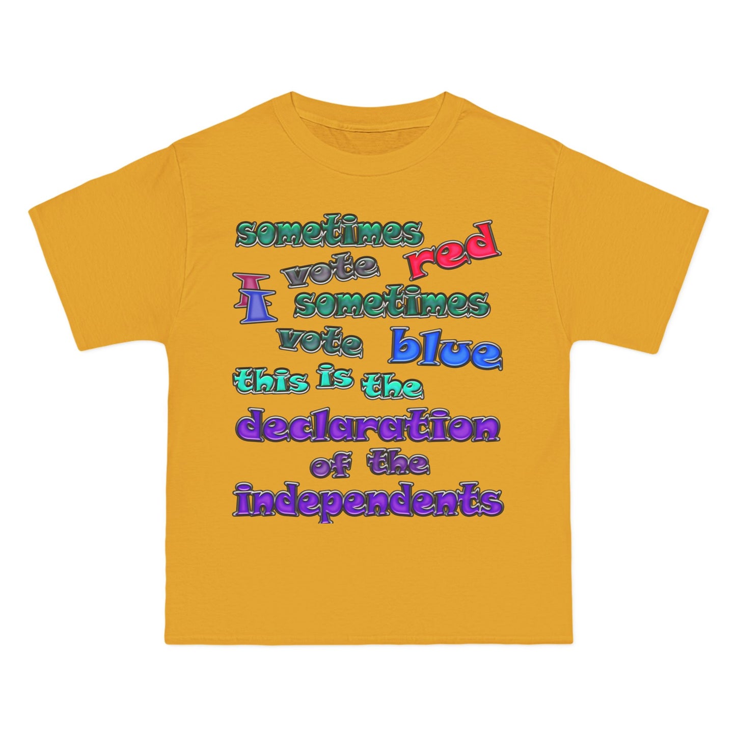 declaration of the independents - Beefy-T®  Short-Sleeve T-Shirt