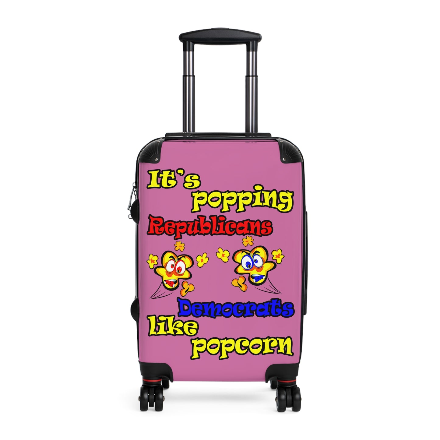 popping like popcorn - Suitcase (light pink)