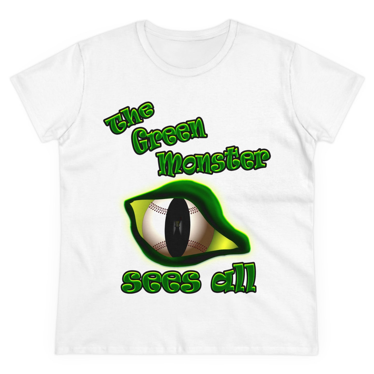 green monster - Women's Midweight Cotton Tee
