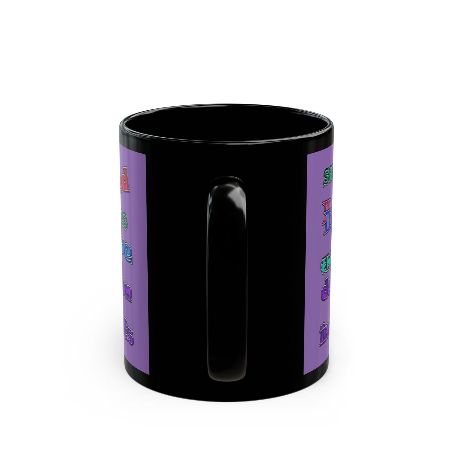 declaration of the independents - Black Mug (light purple)