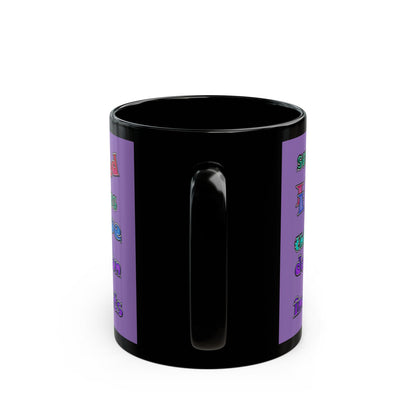 declaration of the independents - Black Mug (light purple)