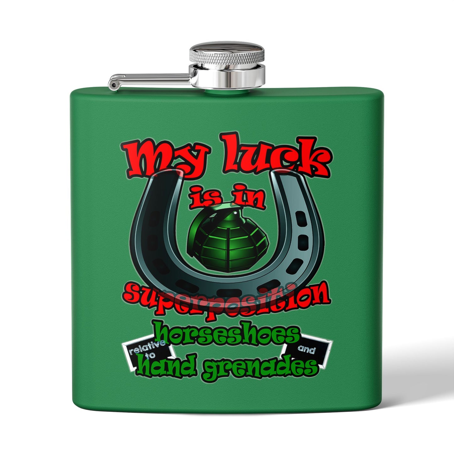 my luck - Stainless Steel Flask