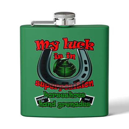 my luck - Stainless Steel Flask