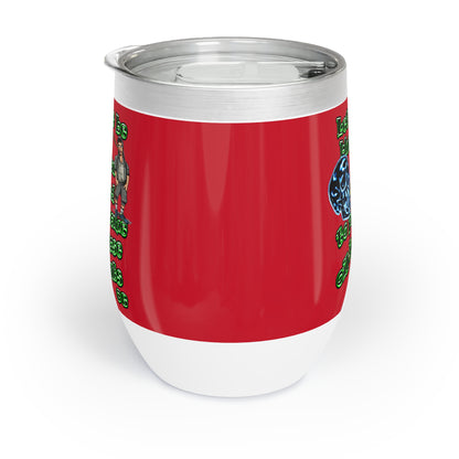 og - Chill Wine Tumbler (dark red)