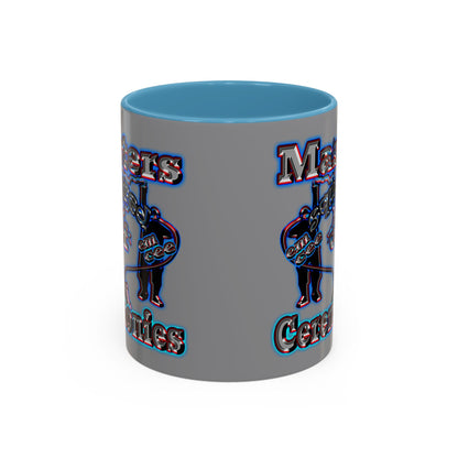 em cee squared - Accent Mug (grey)