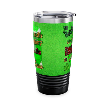 celtics logo - Ringneck Tumbler, 20oz (green turf)