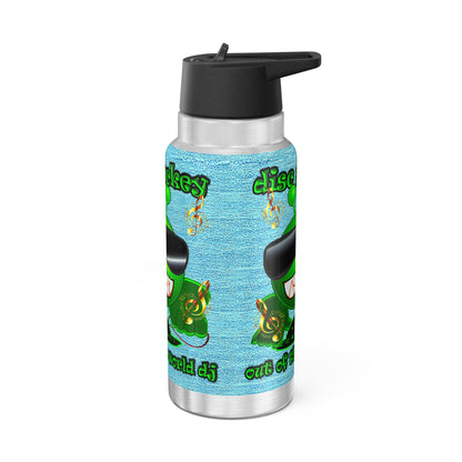 disc jockey - Gator Tumbler, 32oz (faded blue)