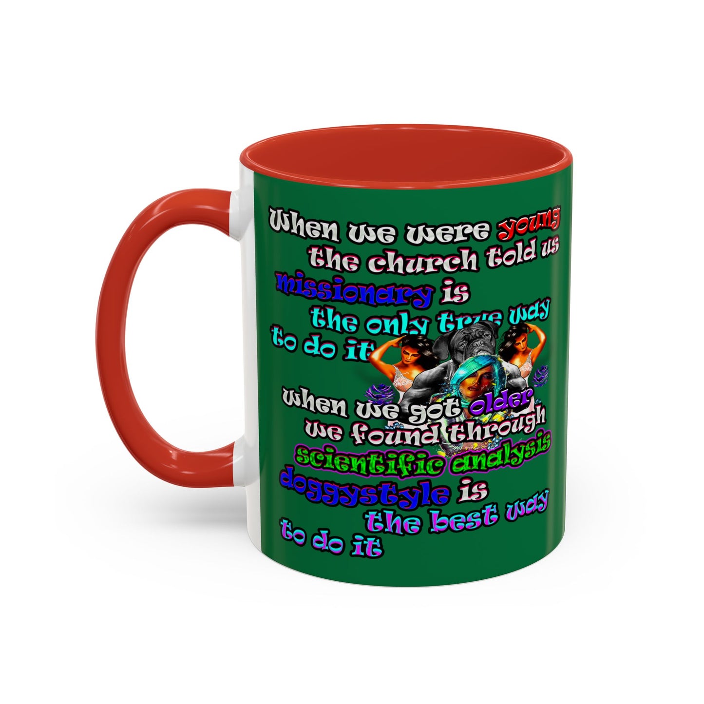 doggystyle - Accent Mug (dark green)