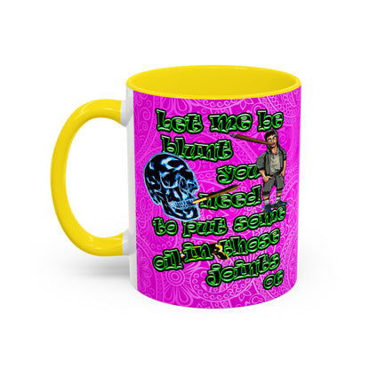 og - Accent Mug (pink swirl)