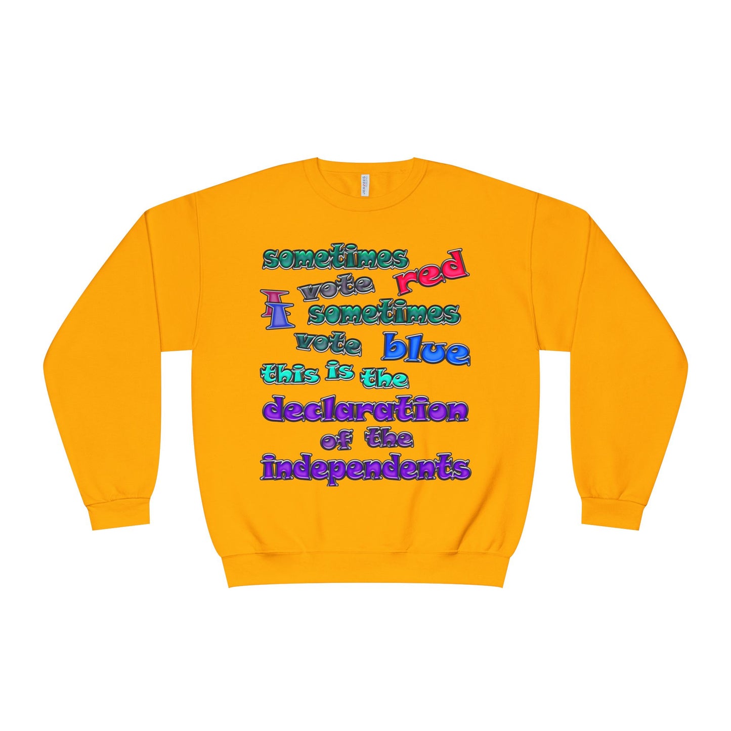 declaration of the independents - Unisex NuBlend® Crewneck Sweatshirt