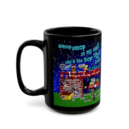 snoops - Black Mug