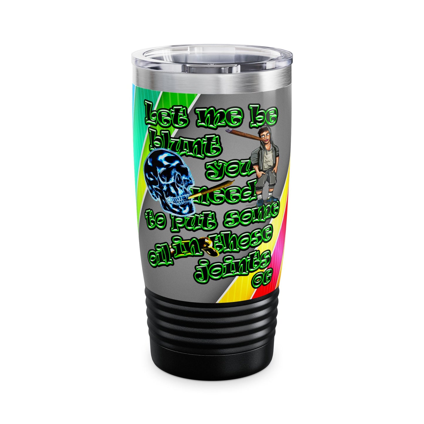 og - Ringneck Tumbler, 20oz (rainbow split)