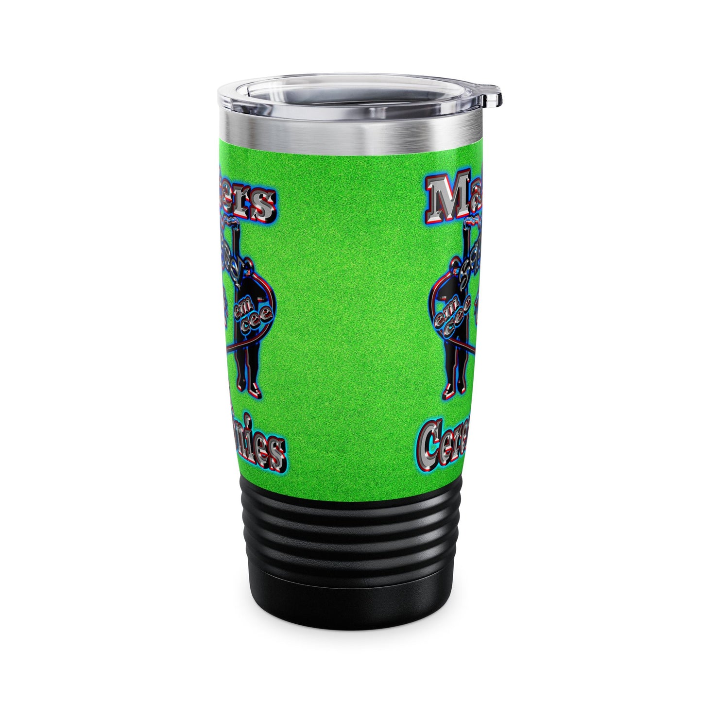 em cee squared - Ringneck Tumbler, 20oz (green turf)