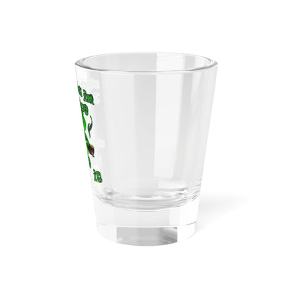 stick that in your pipe and smoke it - Shot Glass